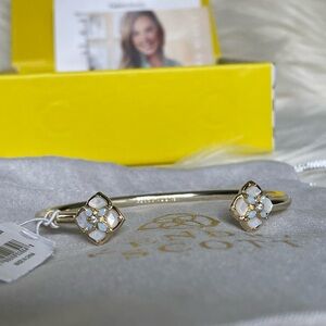 NWT Kendra Scott Dira gold cuff bracelet